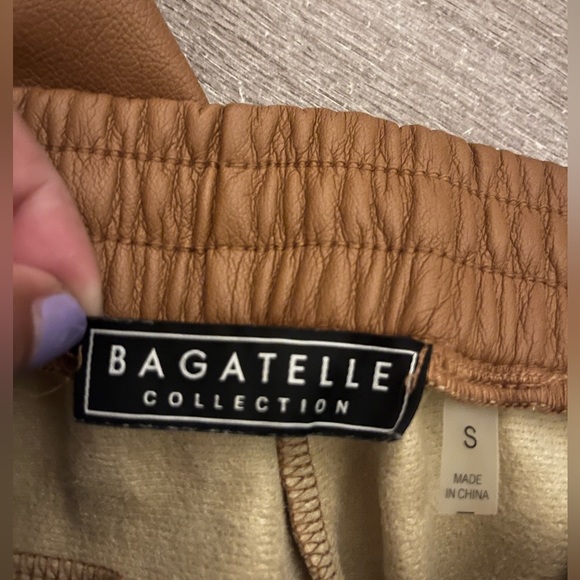 Small pleather joggers - Picture 5 of 6